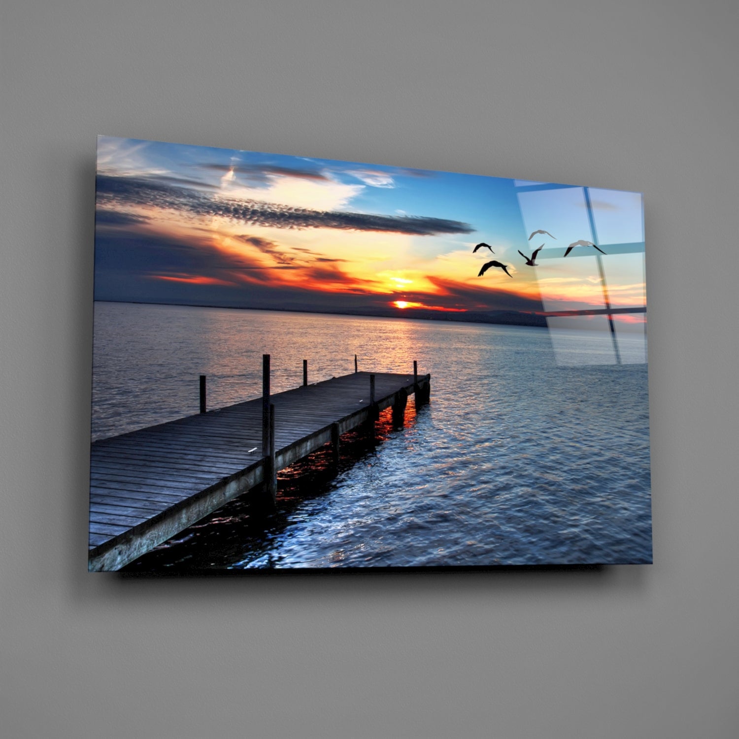 Insigneart USA Insigneart USA Dock Glass Wall Art