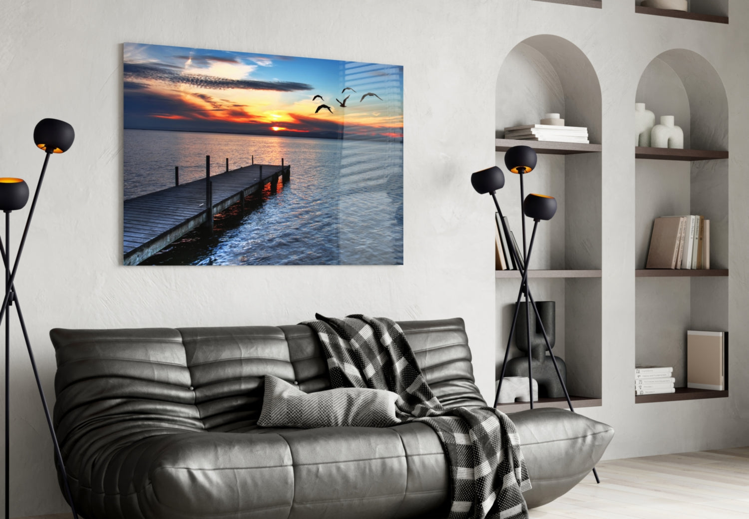 Insigneart USA Insigneart USA Dock Glass Wall Art