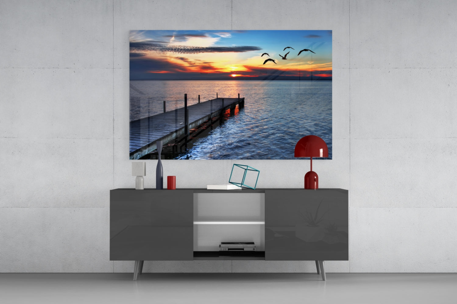 Insigneart USA Insigneart USA Dock Glass Wall Art