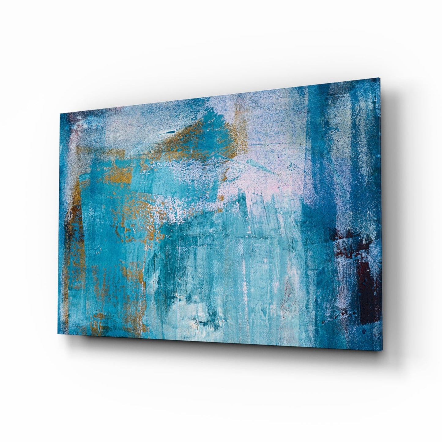 Insigneart USA Insigneart USA Blue Glass Wall Art