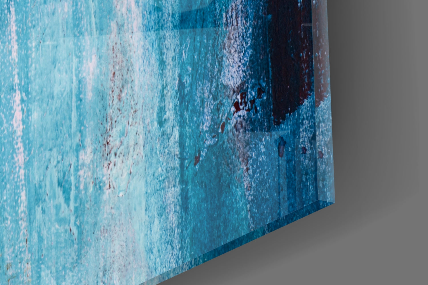 Insigneart USA Insigneart USA Blue Glass Wall Art