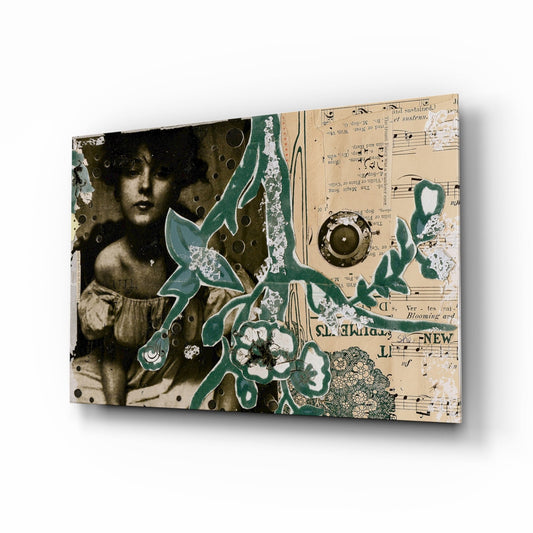Abstract Glass Wall Art