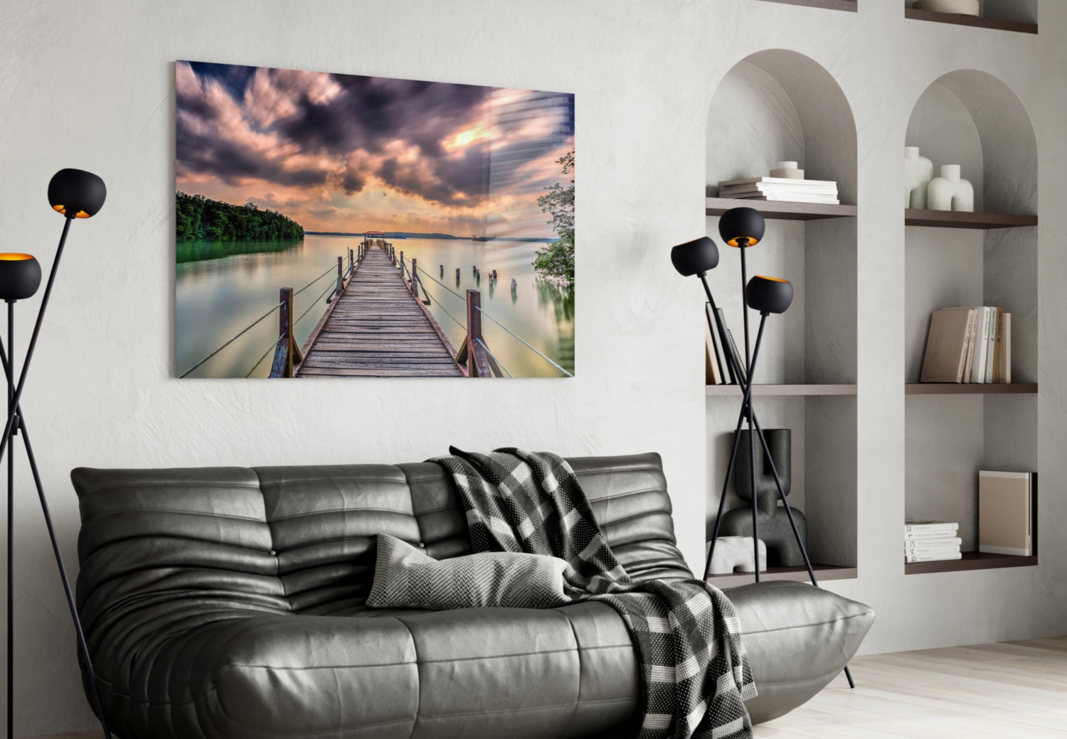 Insigneart USA Insigneart USA Dock Glass Wall Art