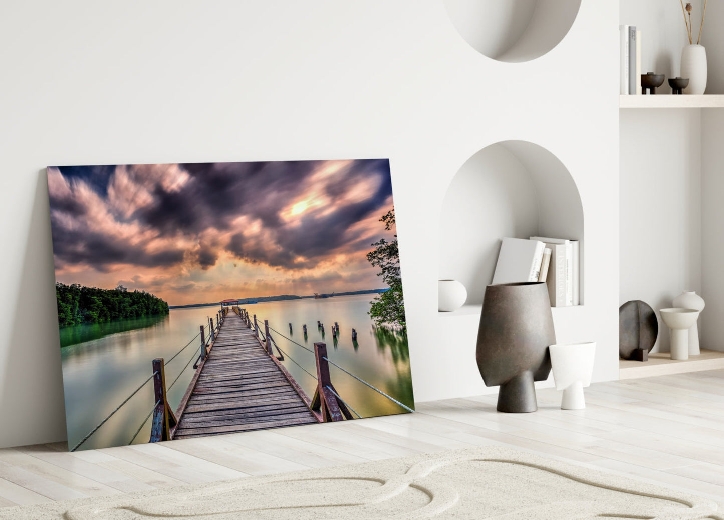 Insigneart USA Insigneart USA Dock Glass Wall Art