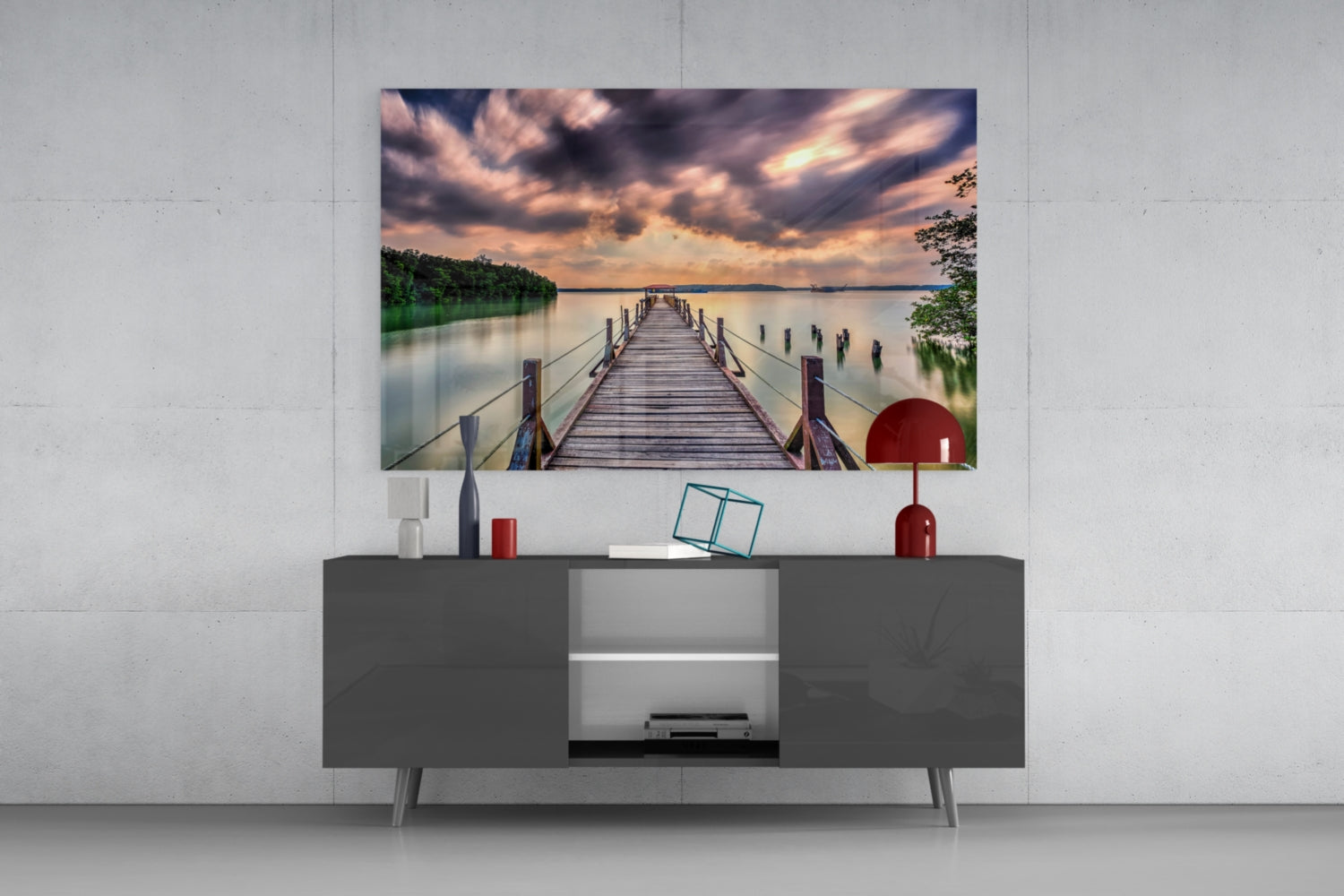 Insigneart USA Insigneart USA Dock Glass Wall Art