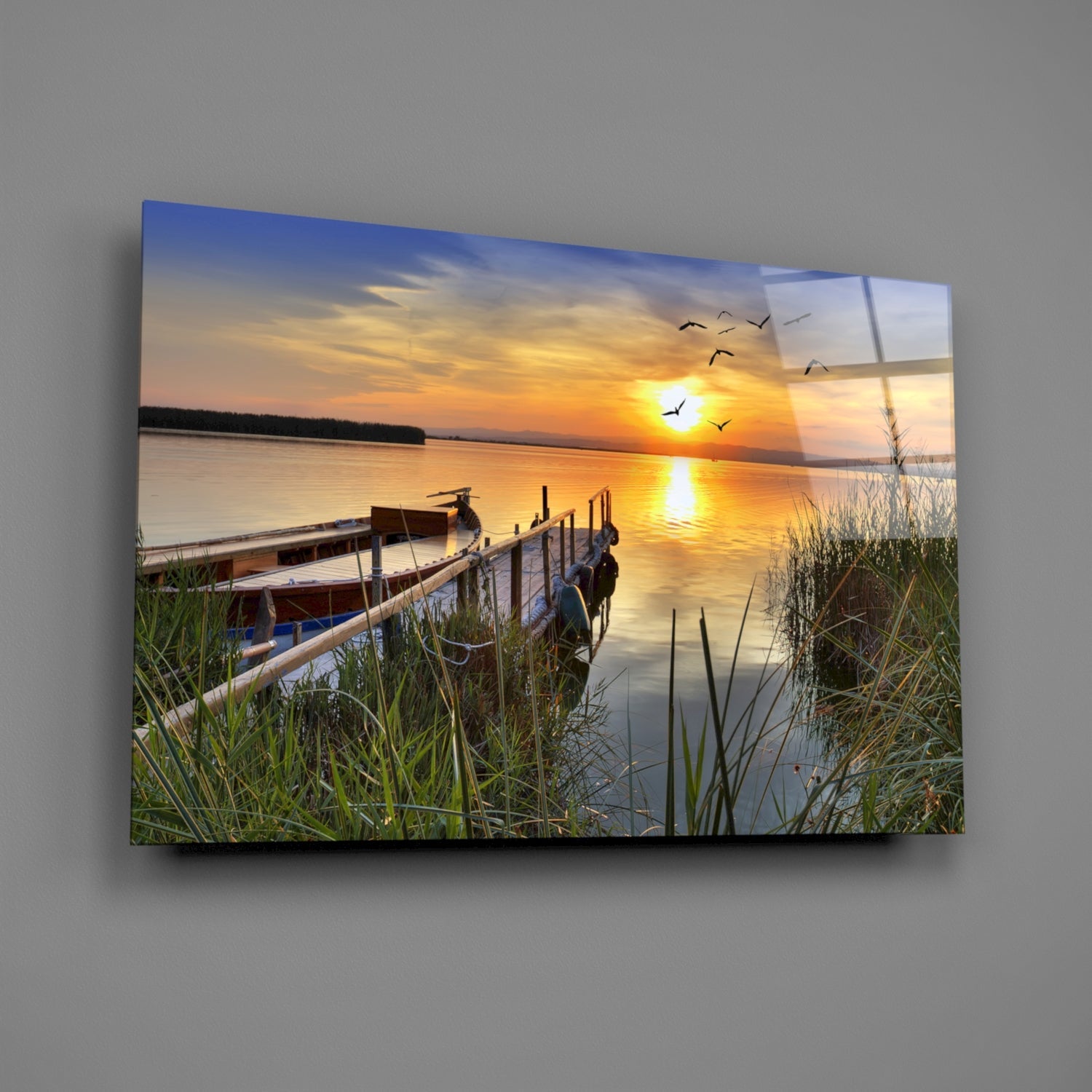 Insigneart USA Insigneart USA Sunset Glass Wall Art