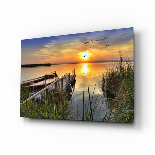 Insigneart USA Insigneart USA Sunset Glass Wall Art