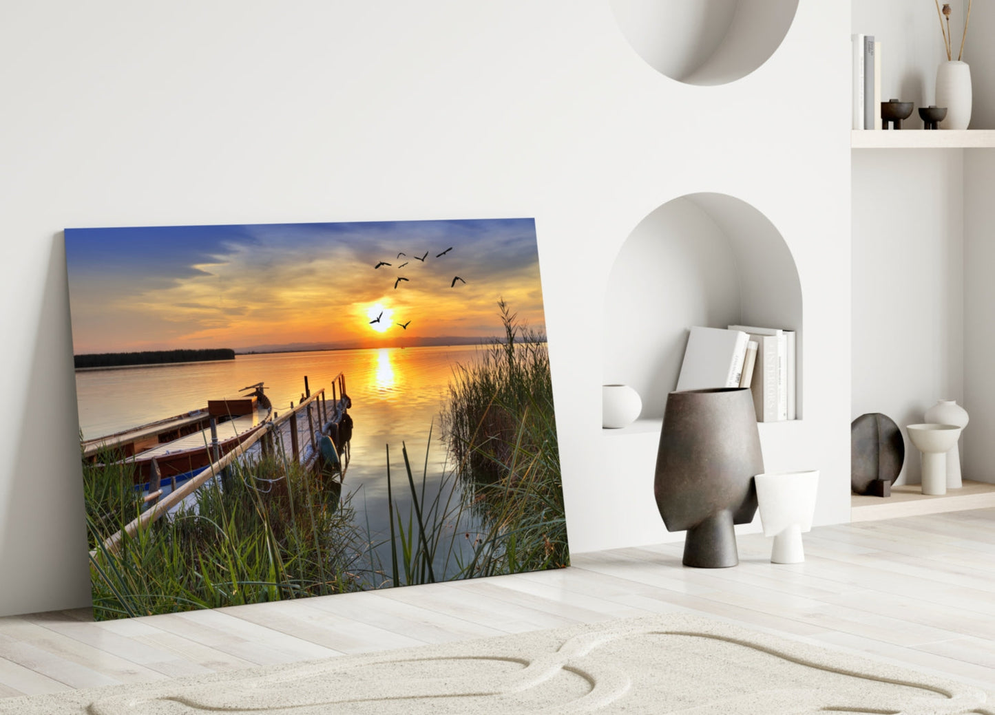 Insigneart USA Insigneart USA Sunset Glass Wall Art
