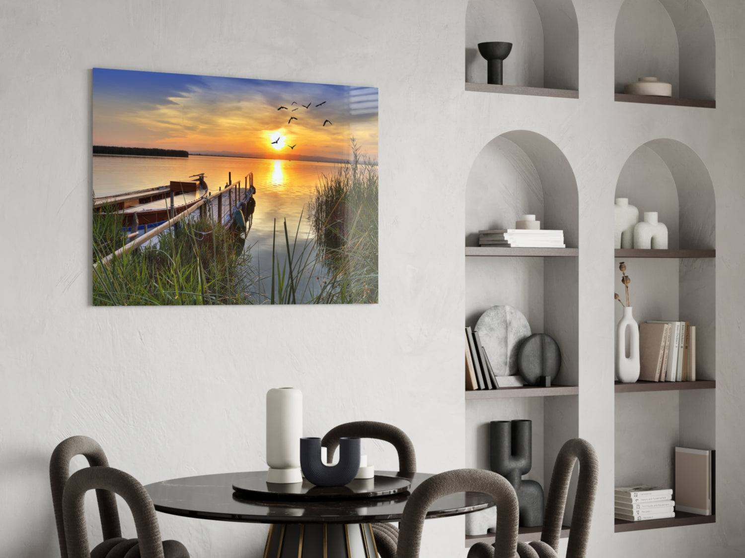 Insigneart USA Insigneart USA Sunset Glass Wall Art
