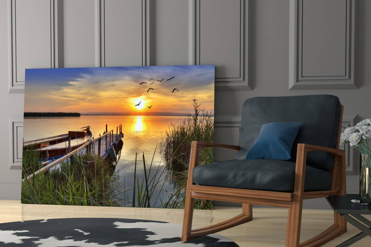 Insigneart USA Insigneart USA Sunset Glass Wall Art