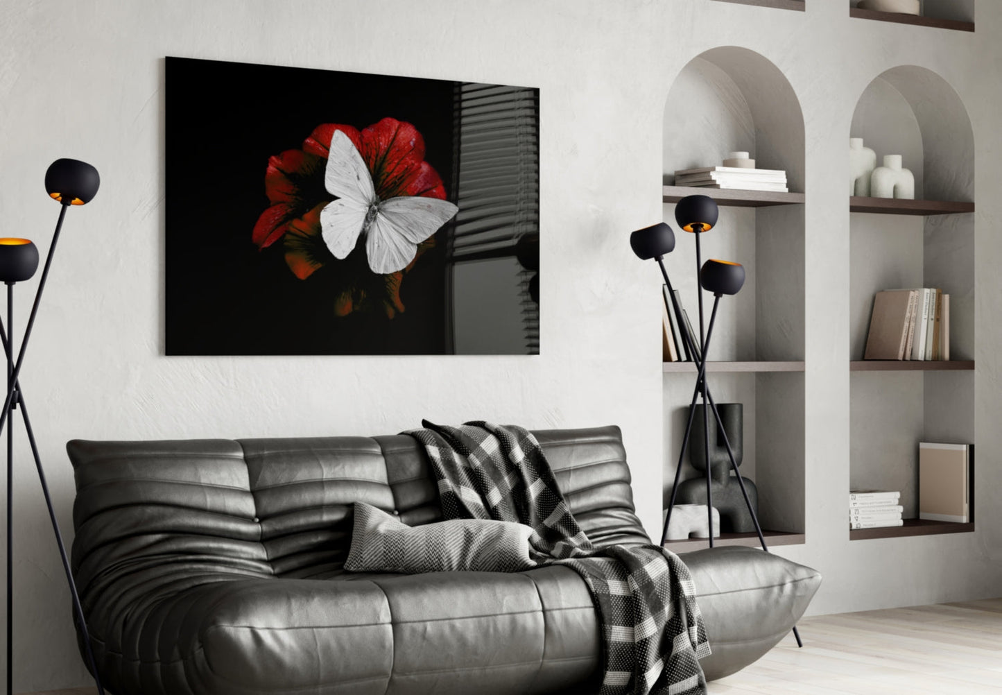 Insigneart USA Insigneart USA Butterfly Glass Wall Art