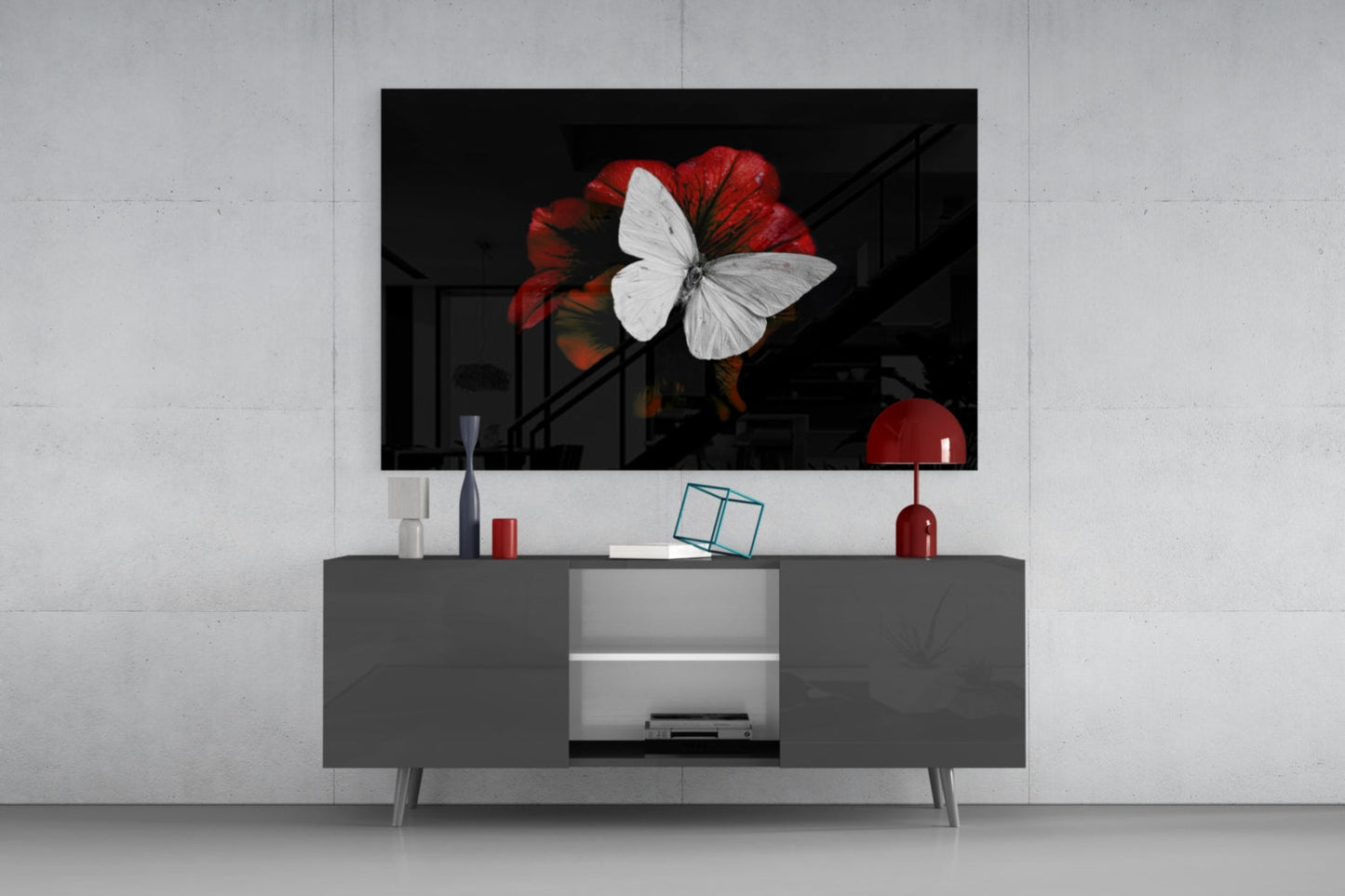 Insigneart USA Insigneart USA Butterfly Glass Wall Art