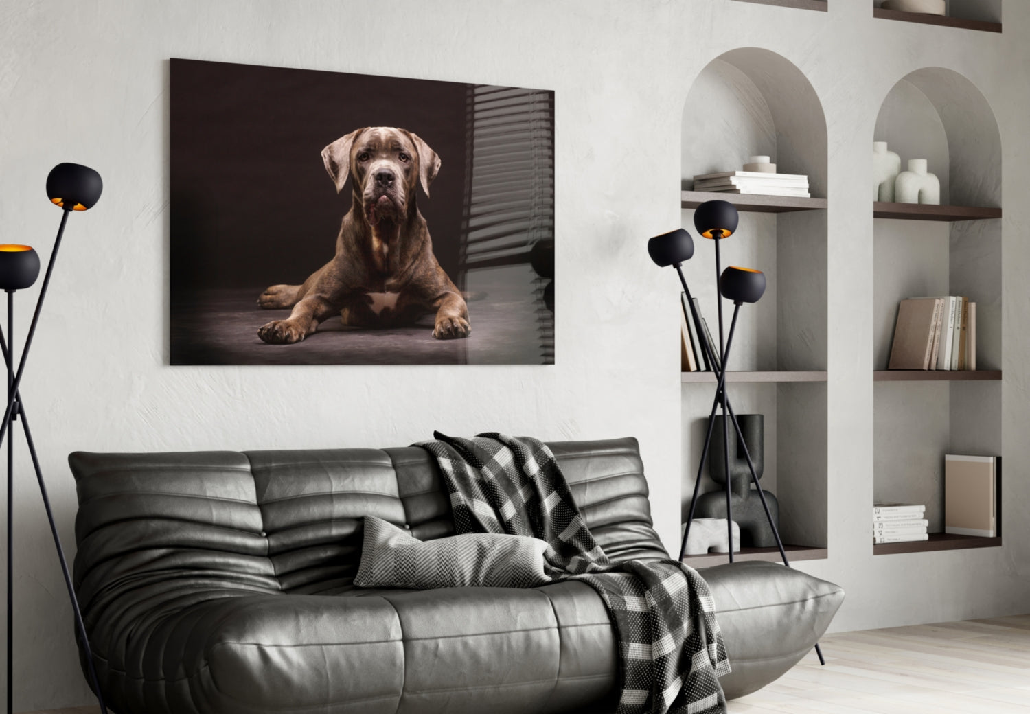 Insigneart USA Insigneart USA Dog Glass Wall Art