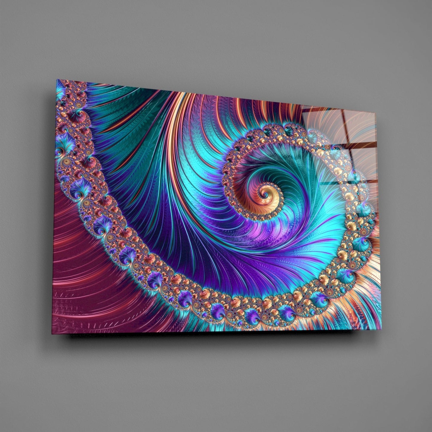 Insigneart USA Insigneart USA Abstract 2 Glass Wall Arts