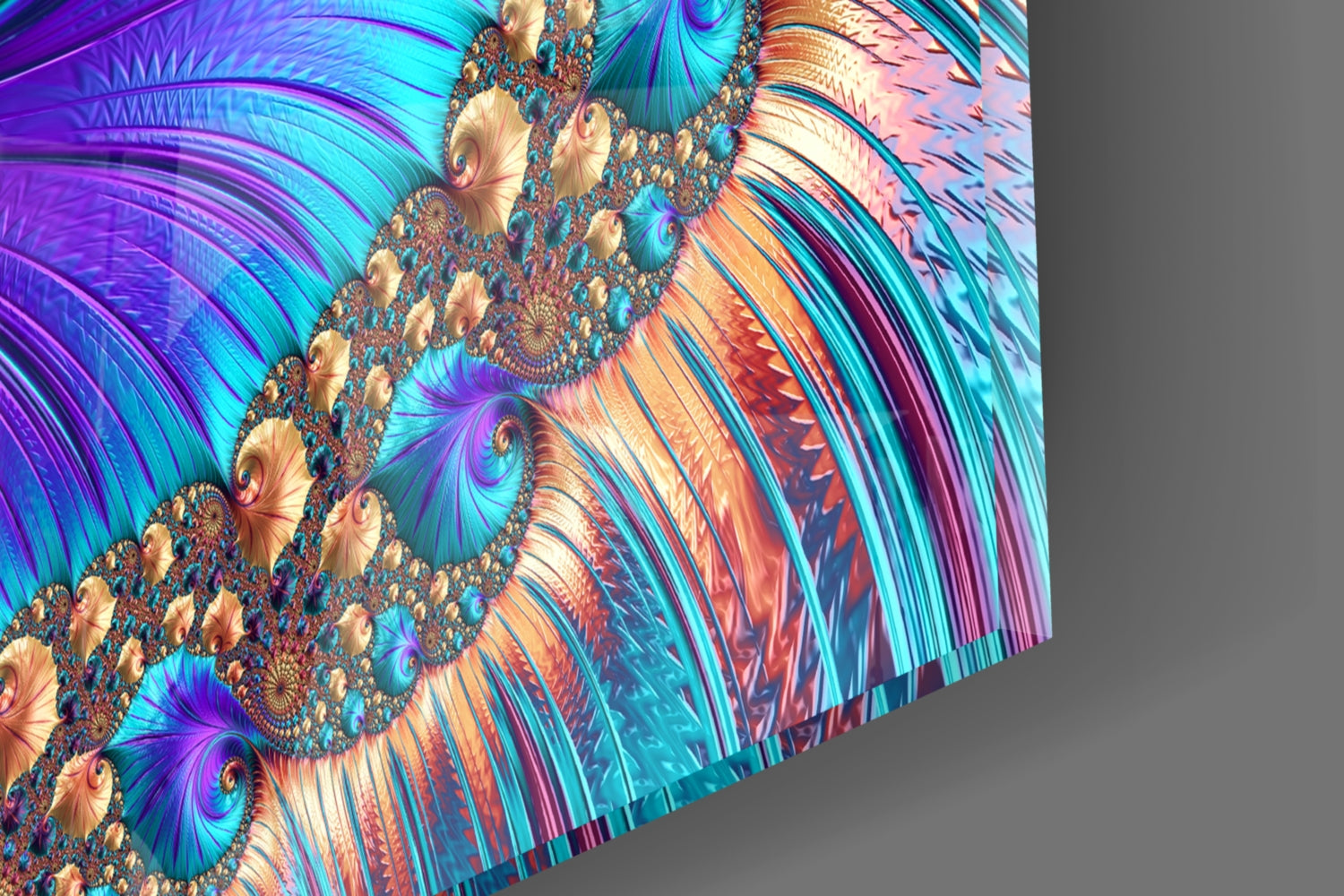 Insigneart USA Insigneart USA Abstract 2 Glass Wall Arts