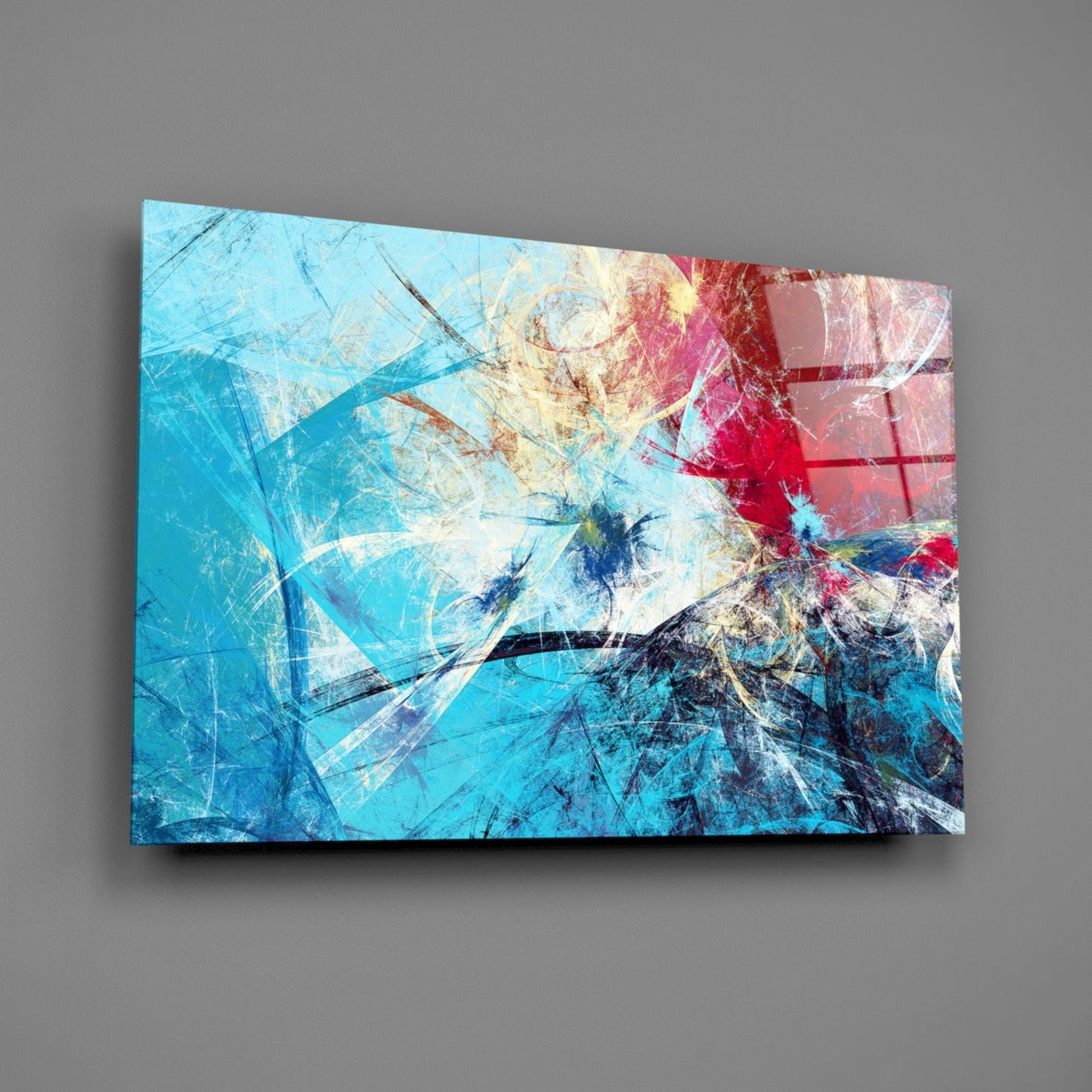 Insigneart USA Insigneart USA Abstract 4 Glass Wall Arts