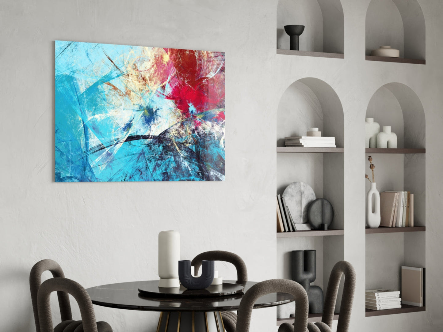Insigneart USA Insigneart USA Abstract 4 Glass Wall Arts