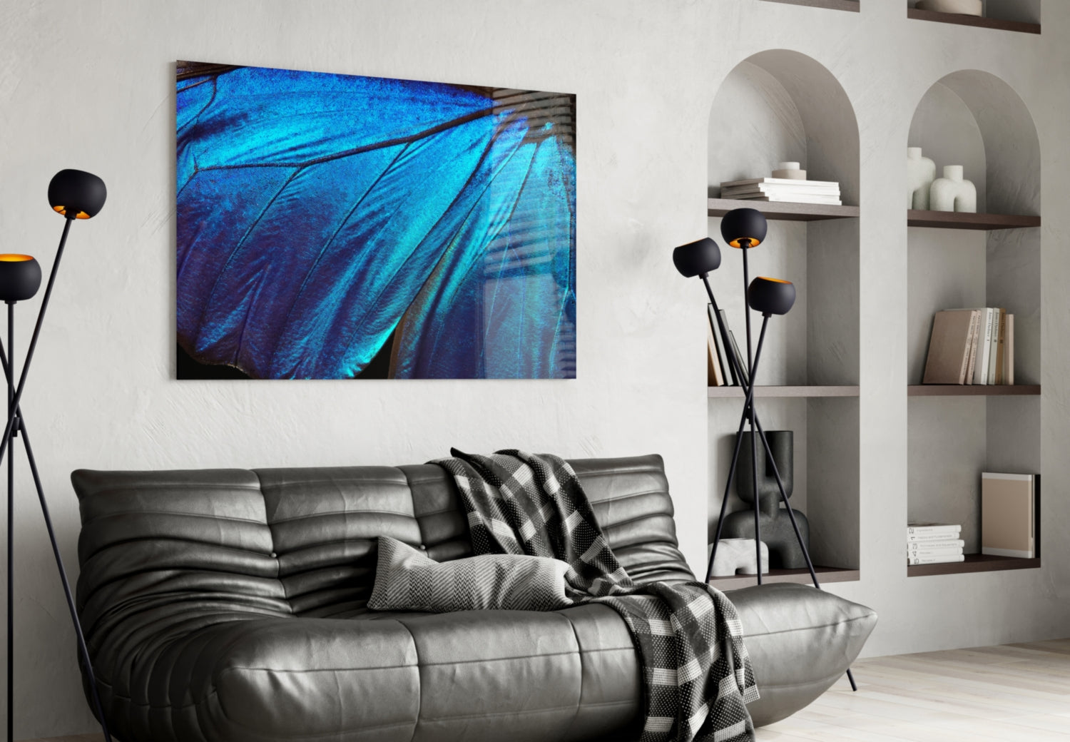 Insigneart USA Insigneart USA Butterfly Wing Glass Wall Art