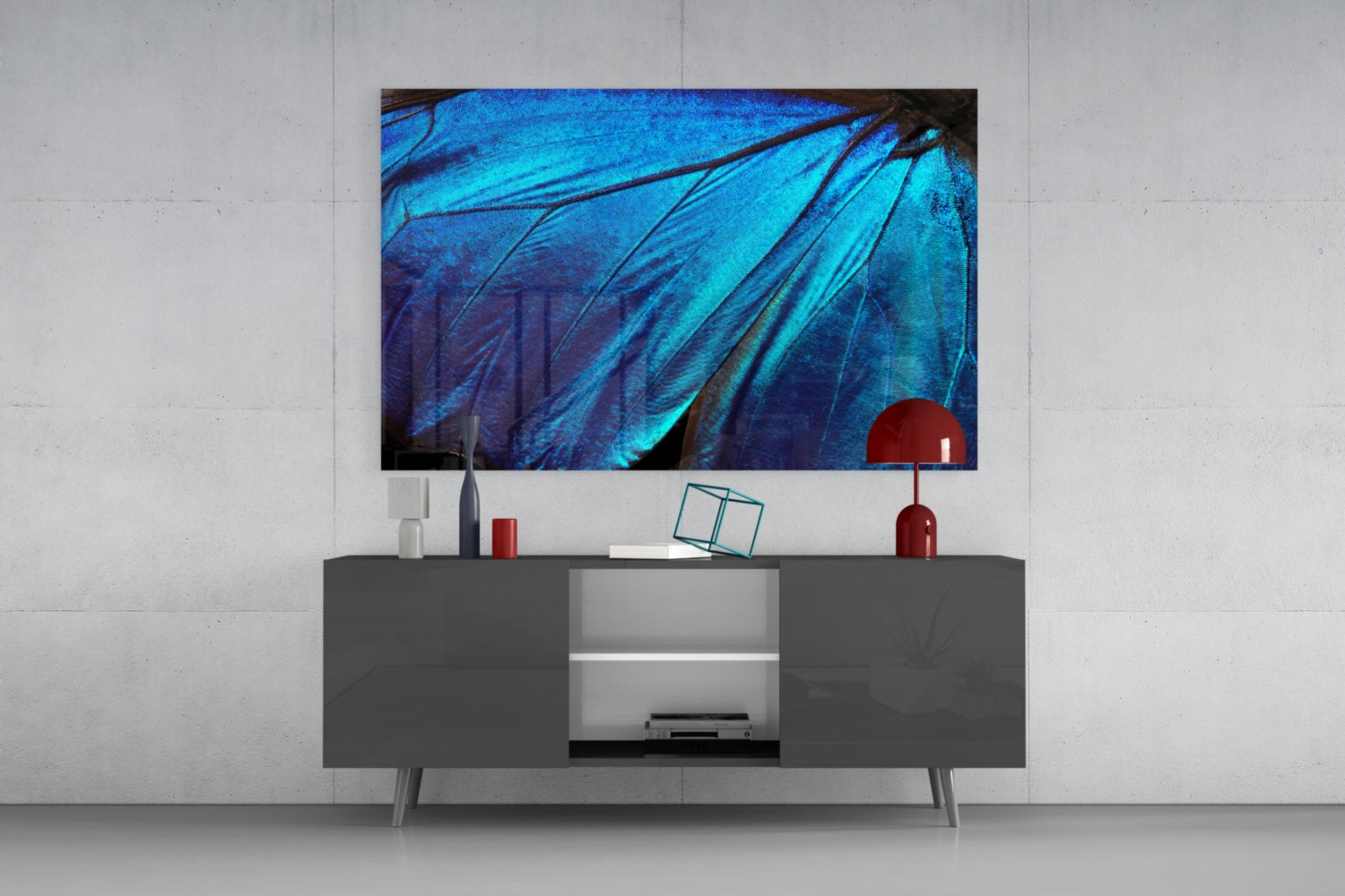 Insigneart USA Insigneart USA Butterfly Wing Glass Wall Art