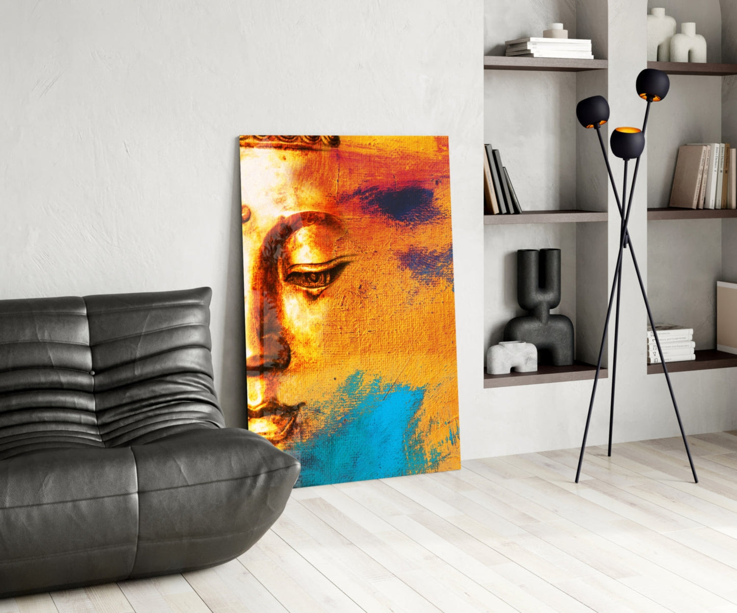 Insigneart USA Insigneart USA Buddha Portrait Glass Wall Art