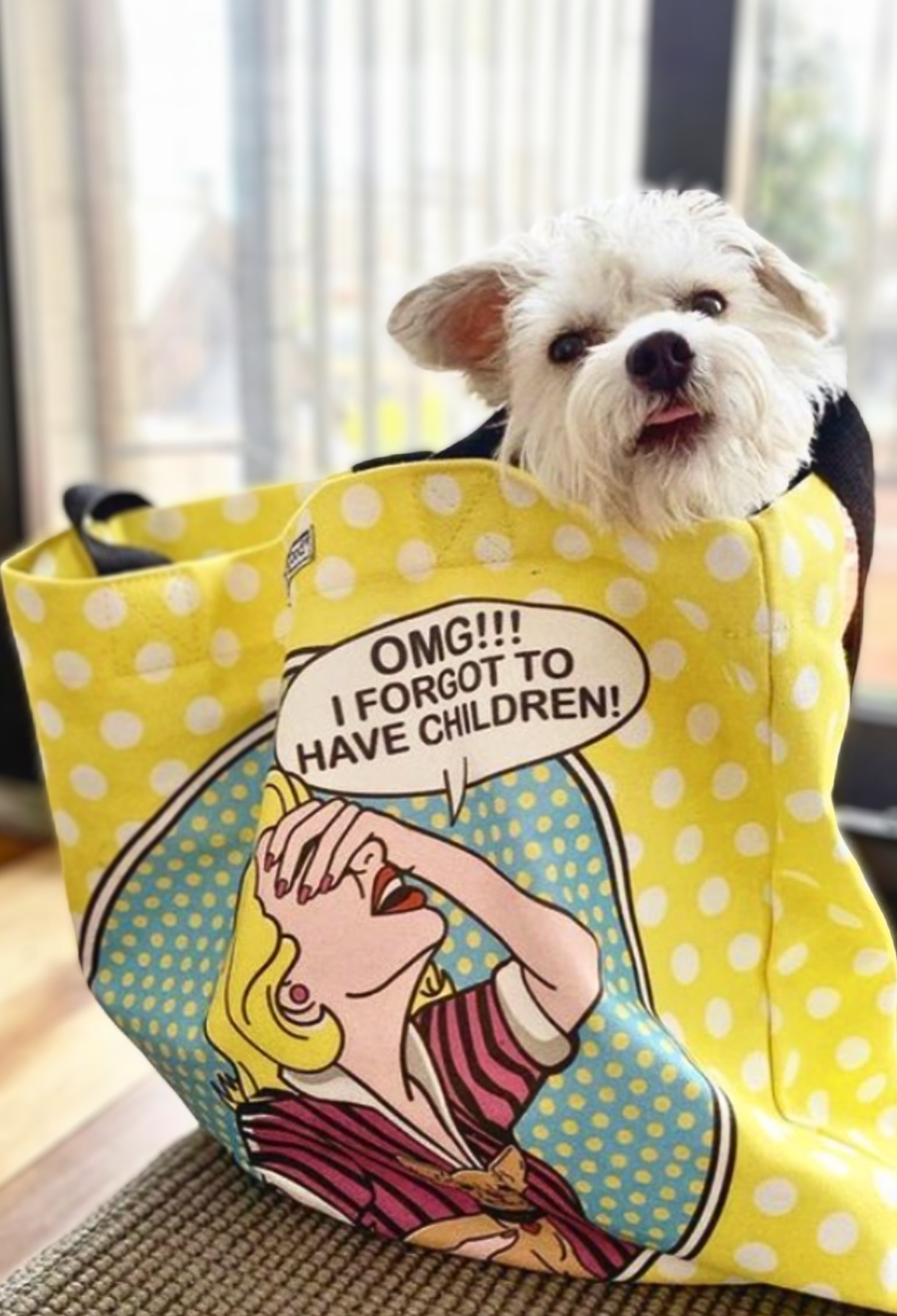 Dog is Good Dog is Good Tote: OMG I Forgot to Have Children