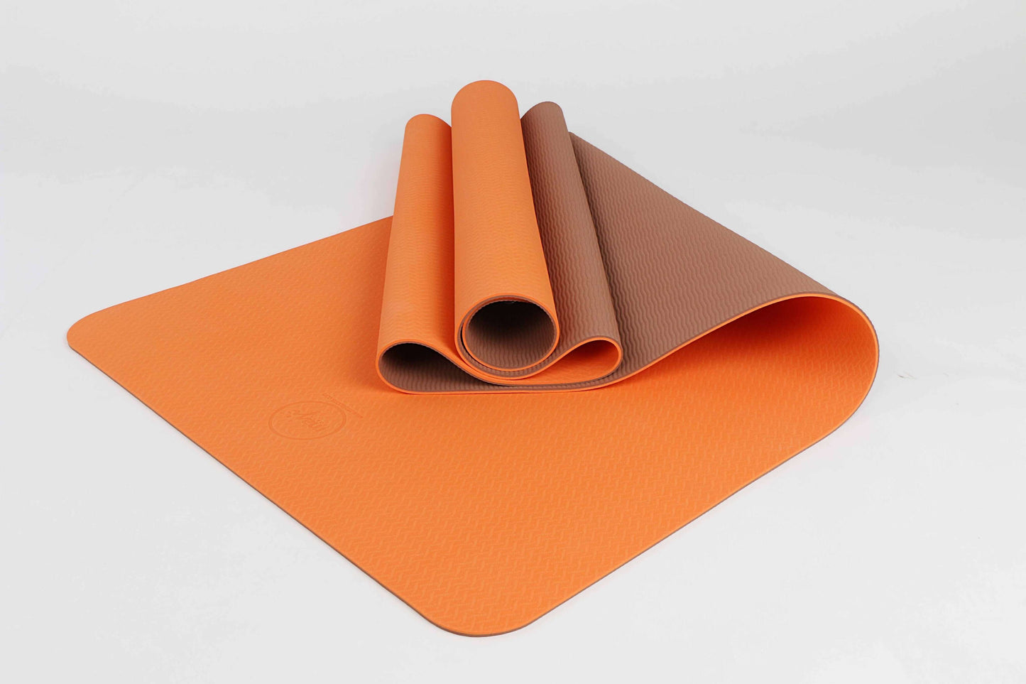 2-Tone TPE Premium Yoga Mat - Non-Slip, Eco-Friendly, Extra Cushioning for All Yoga Styles