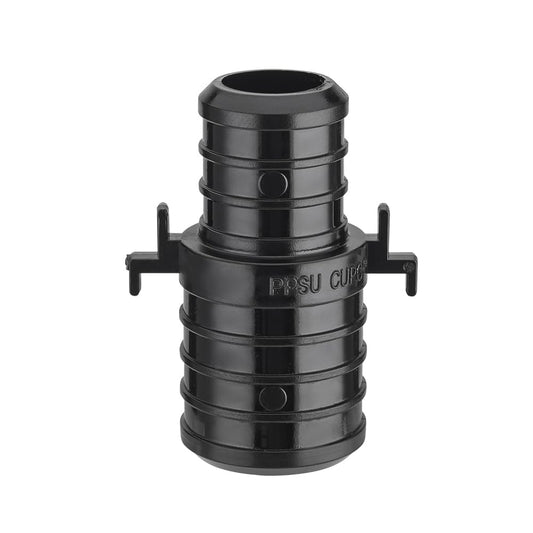 PEX-B Crimp 1" x 3/4" PPSU PEX Coupling w/tabs