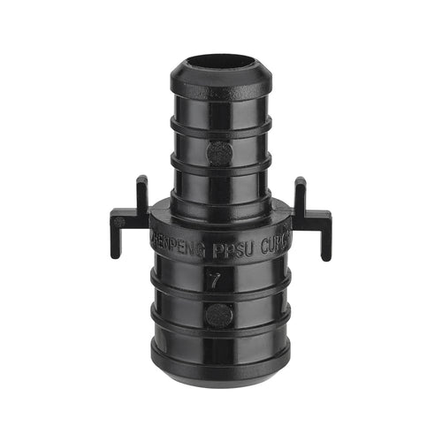 PEX-B Crimp 3/4" x 1/2" PPSU Coupling w/tabs Plumbingsell