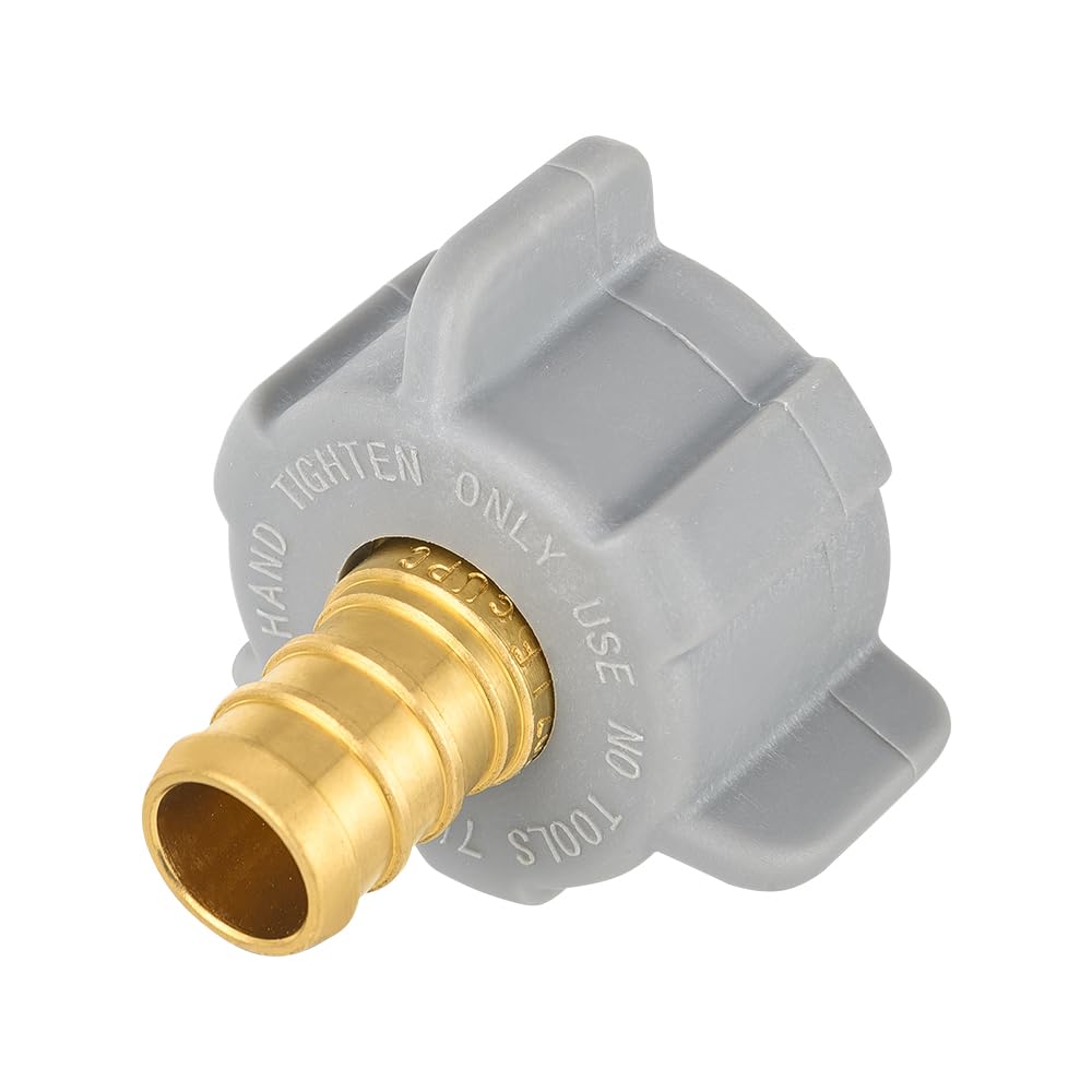 30 Pcs PEX-B Crimp 1/2" x 7/8" Female NPT Swivel Adapter (Lead Free)