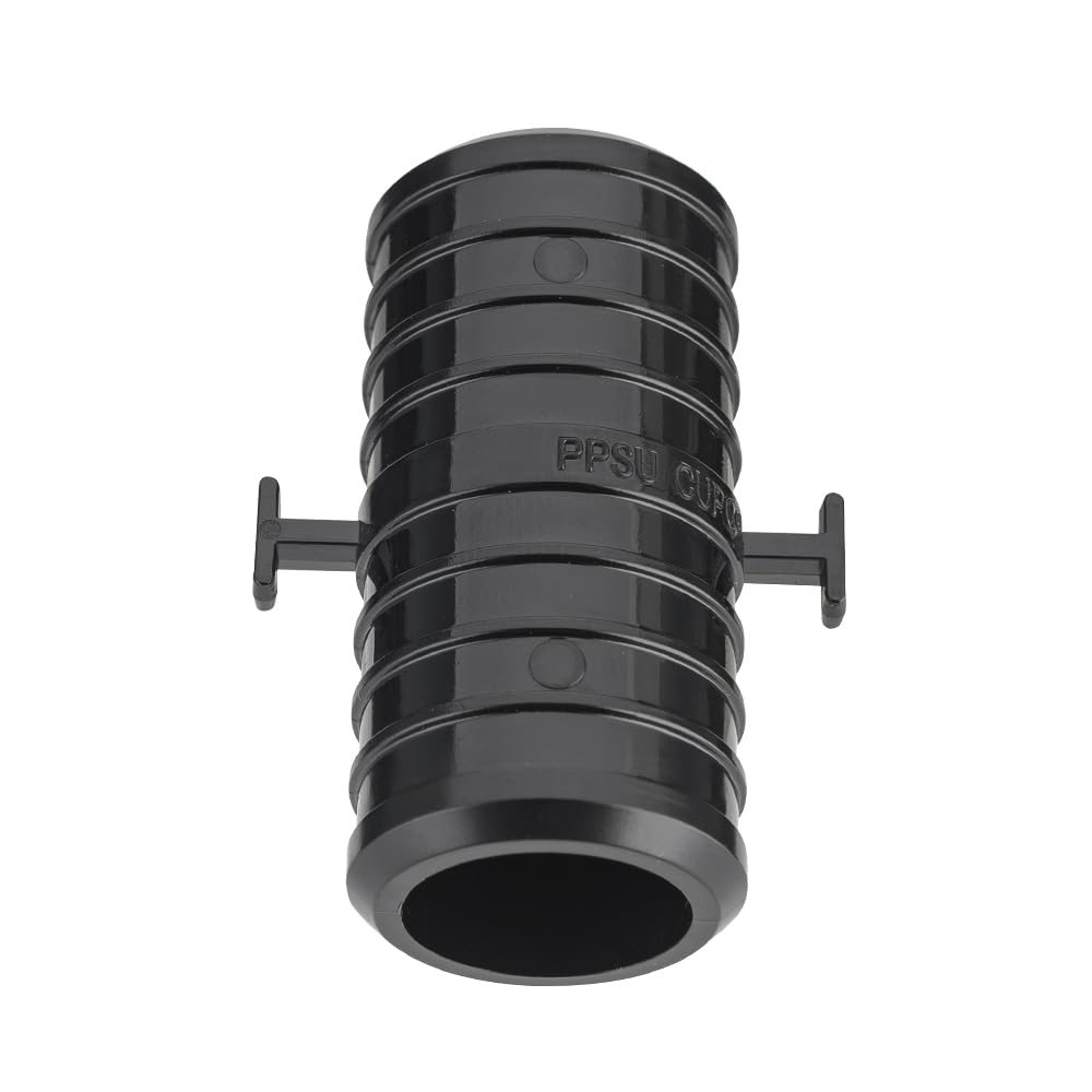 30 Pcs PEX-B Crimp 1" PPSU Coupling w/tabs