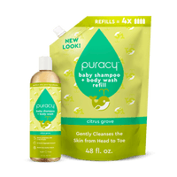 Baby Shampoo & Body Wash (Tear-Free) Puracy