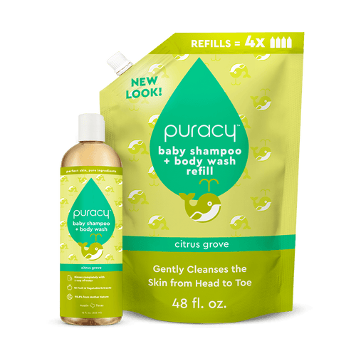 Baby Shampoo & Body Wash (Tear-Free) Puracy