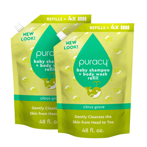Baby Shampoo & Body Wash (Tear-Free) Puracy