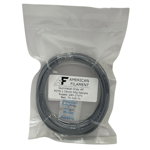 Gunmetal Gray AF 1.75mm PCTG Filament Made in the USA!