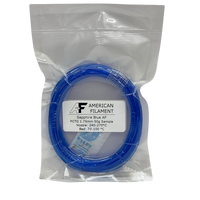Transparent Sapphire Blue AF 1.75mm PCTG Filament Made in the USA!