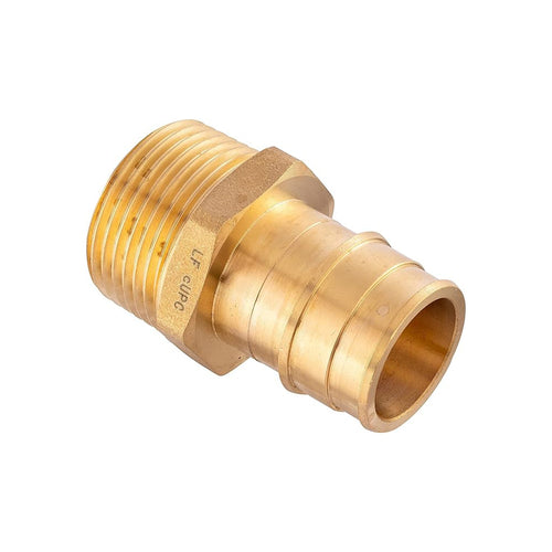 PEX A Expansion 1/2" PEX x 3/4" Male Threaded F1960 Adapter (Lead Free) Plumbingsell