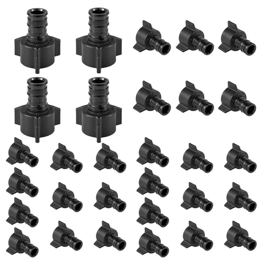 30 Pcs PEX A Expansion 1/2" PEX x 1/2" Female NPT PPSU Swivel Adapter  Wholesale