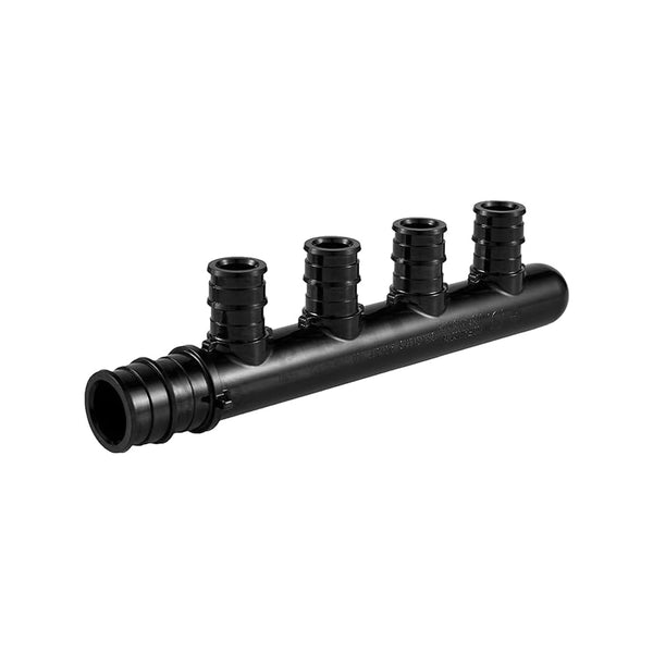 PEX A Expansion 3/4" x 1/2" Closed Manifold (4 port) Plumbingsell