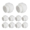 10 Pcs 1-1/2" PVC Sch. 40 Socket Union
