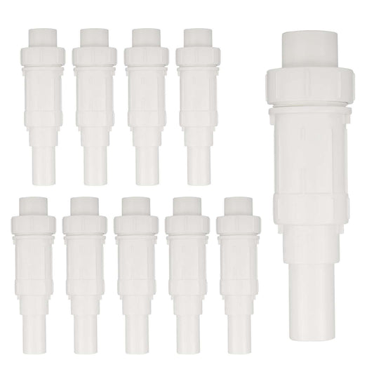 10 Pcs 1-1/4" PVC Expansion Coupling
