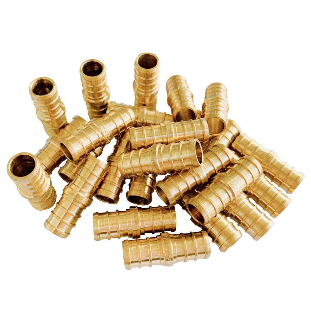 PEX-B Crimp 1/2" PEX x 1/2" PEX Coupling (Lead Free)