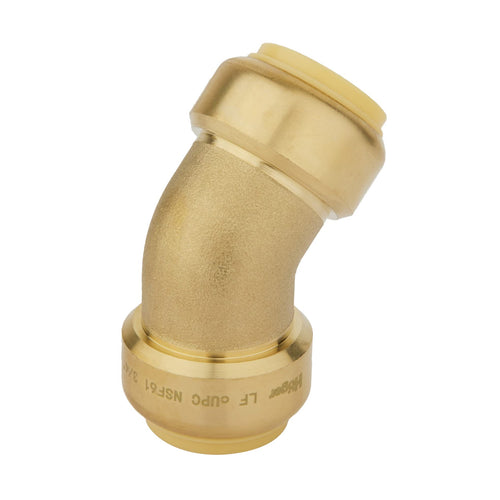 1/2" x 1/2" 45° Push Fit Elbow