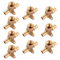 PEX A Expansion 1/2" PEX x 1/2" PEX x 1/2" Female NPT Drop Ear Tee(Lead Free) Plumbingsell