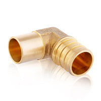 PEX-B Crimp 3/4" PEX x 3/4" Male Copper Sweat Elbow (Lead Free) Plumbingsell