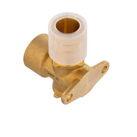 PEX A Expansion 3/4" PEX x 3/4" PEX x 1/2" Female Threaded F1906 Drop Ear Tee (Lead Free) Plumbingsell