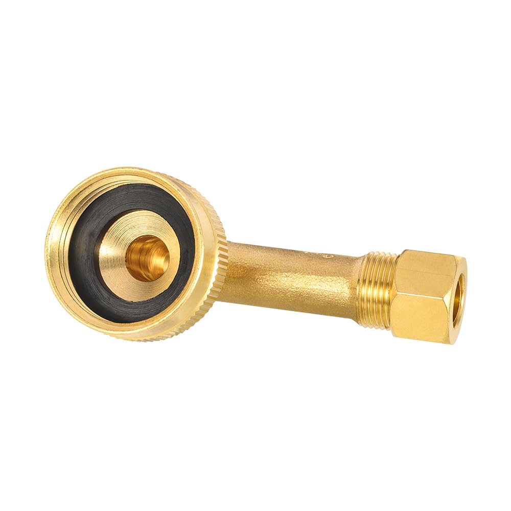 3/8" OD x 3/4" F FHT Dishwasher Swivel Elbow