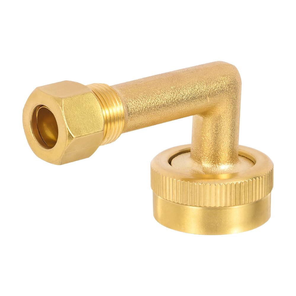 3/8" OD x 3/4" F FHT Dishwasher Swivel Elbow