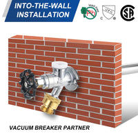 Anti Siphon Vacuum Breakers Set, 3/4" Backflow Preventer