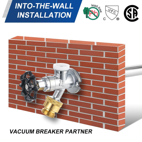 Anti Siphon Vacuum Breakers Set, 3/4" Backflow Preventer