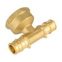 PEX A Expansion 1/2" PEX x 1/2" PEX x 3/4" Female Threaded F1906 Tee (Lead Free) Plumbingsell